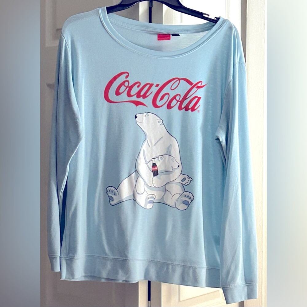 Coca Cola xl long sleeve thin cotton top
